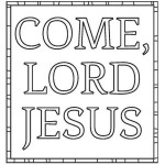 Come, Lord Jesus title page.